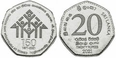 20 rupees (150th Anniversary of the Population and Housing Census) from Sri Lanka