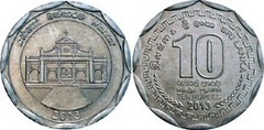 10 rupees (Distrito de Mannar) from Sri Lanka