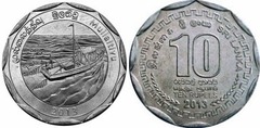 10 rupees (Distrito de Mullaitivu) from Sri Lanka