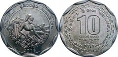 10 rupees (Distrito de Nuwara Eliya) from Sri Lanka