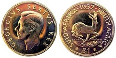 1 libra (George VI) from South Africa