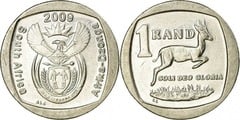 1 rand (South Africa-Afrika Dzonga) from South Africa