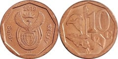 10 cents (Suid-Afrika) from South Africa