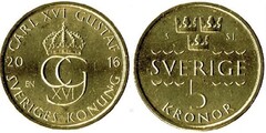5 kronor from Sweden