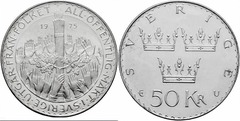50 kronor (Constitutional Reform) from Sweden
