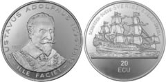 20 ECU (Gustavus Adolphus) from Sweden