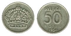 50 öre (Gustaf VI) from Sweden