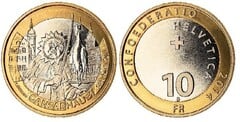 10 francs (Gansabhauet Festival in Sursee) from Switzerland