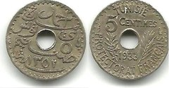 5 centimes from Tunisia