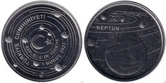 1 kuruş (Neptune) from Turkey