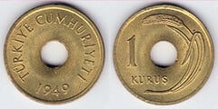 1 kuruş from Turkey