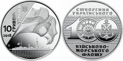 10 hryven (100th Anniversary of the Navy) from Ukraine