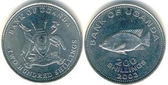 200 shillings from Uganda