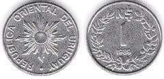 1 nuevo peso from Uruguay