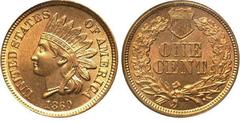 1 cent (Indian Head cent) from United States