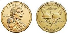 1 dollar (Sacagawea Dollar - Native American Dollar - Mohawk) from United States