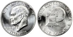 1 dollar (Eisenhower Bicentennial Dollar) from United States