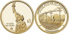 1 dollar (Innovation - Power Line Installation - Tennessee) from United States