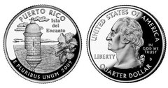 1/4 dollar (Districts and Territories - Puerto Rico) from United States