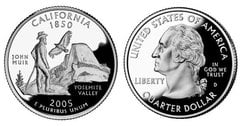 1/4 dollar (50 U.S. States - California) from United States