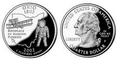1/4 dollar (50 U.S. States - Ohio) from United States