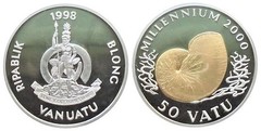 50 vatu (Millennium 2000) from Vanuatu