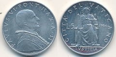 5 lire from Vatican