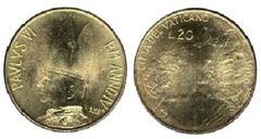 20 lire from Vatican