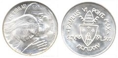 500 lire (Holy Year-Jubilee Year 1975) from Vatican