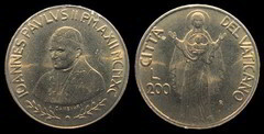 200 lire from Vatican