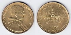 20 lire from Vatican