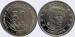 50 céntimos from Venezuela