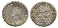 50 cents from British East Africa