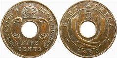 5 cents from British East Africa