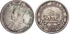 1 florin from British East Africa