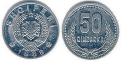 50 qindarka from Albania
