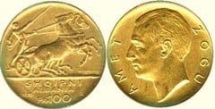 100 franga ari from Albania