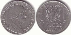 0,20 lek (Ocupación Italiana) from Albania