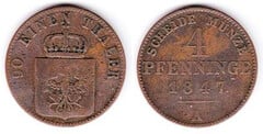 4 pfennig (Prussia) from Germany-States
