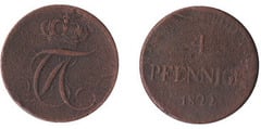 4 pfennig from Germany-States