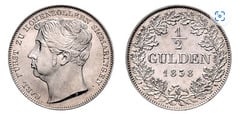 1/2 gulden from Germany-States