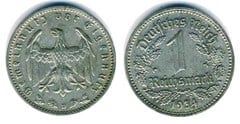 1 reichsmark from Germany-III Reich