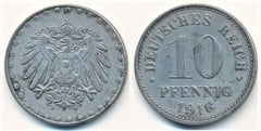 10 pfenning from Germany-Empire
