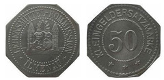 50 pfennig (Ciudad de Ilmenau-Estado federado de Sajonia-Weimar-Eisenach) from Germany-Notgeld