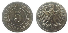 5 pfennig (Ciudad de Schweinfurt-Estado federado de Baviera) from Germany-Notgeld