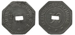 50 pfennig (Hindenburg Alta Silesia) from Germany-Notgeld