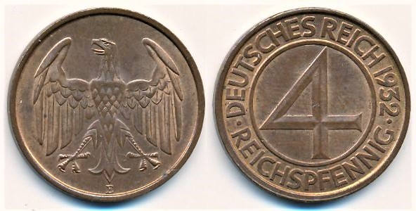 Photo of 4 reichspennig