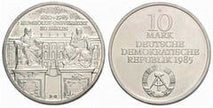 10 mark (175th Anniversary of the Humboldt University in Berlin) from Germany-Democratic Republic