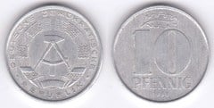 10 pfennig from Germany-Democratic Republic