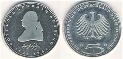 5 mark (200th Anniversary of the Death of Gotthold Ephraim Lessing) from Germany-Federal Rep.